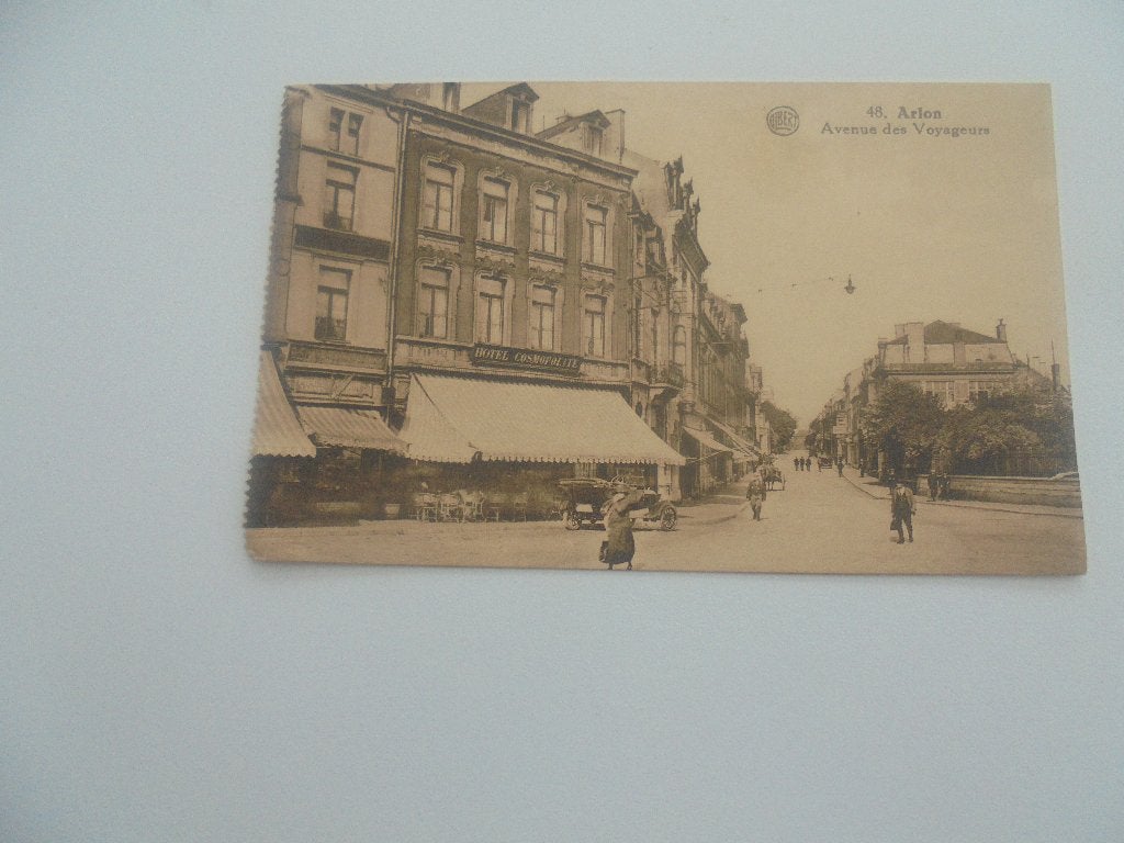 arlon - avenue des voyageurs, Ophalen of Verzenden, 1920 tot 1940, Gelopen, Luxemburg