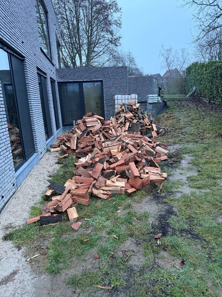 Brandhout Amerikaanse Eik & Es, 3 à 6 m³, Enlèvement, Chêne, Bûches