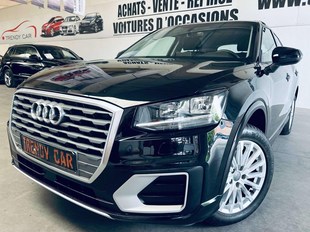 Audi Q2 1.0 TFSI Design+NAVI+TVA+CRUISE+CARNET+GARANTIE, Auto's, Voorwielaandrijving, Cruise Control, 116 pk, Zwart