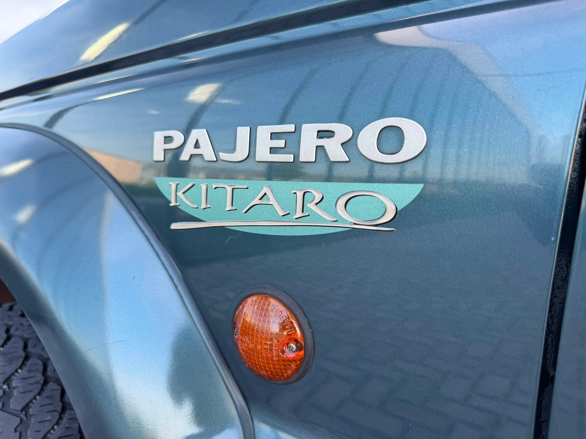 MITSHUBISHI PAJERO / OLDTIMER/ 2800 INTERCOOLER/AIRCO, Auto's, Stof, Overige kleuren, Bedrijf, Overige carrosserie