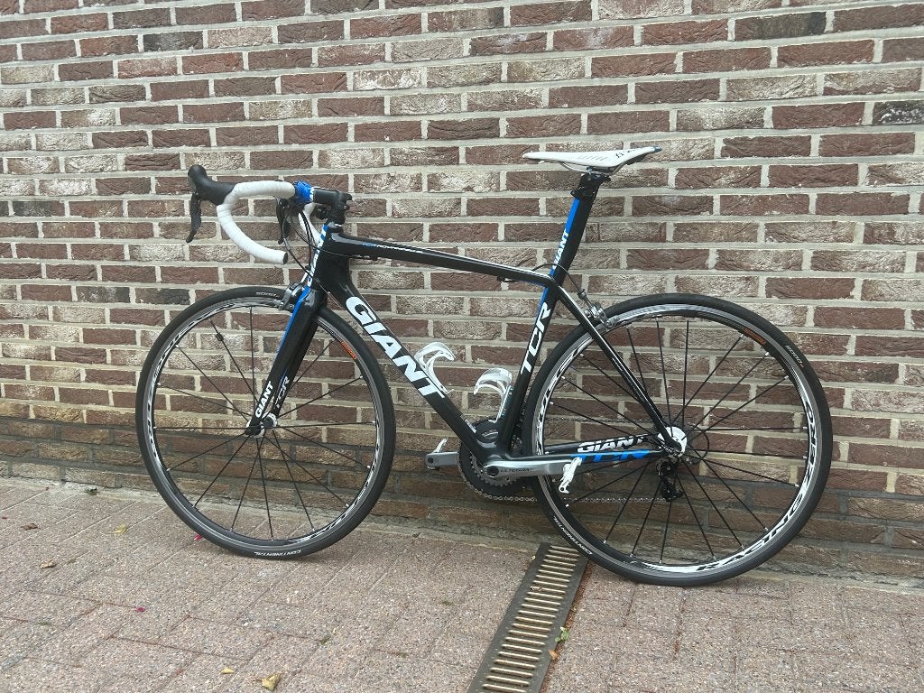 GIANT TCR ADVANCED SL3 koersfiets maat M, Ophalen, Gebruikt, Carbon, Heren