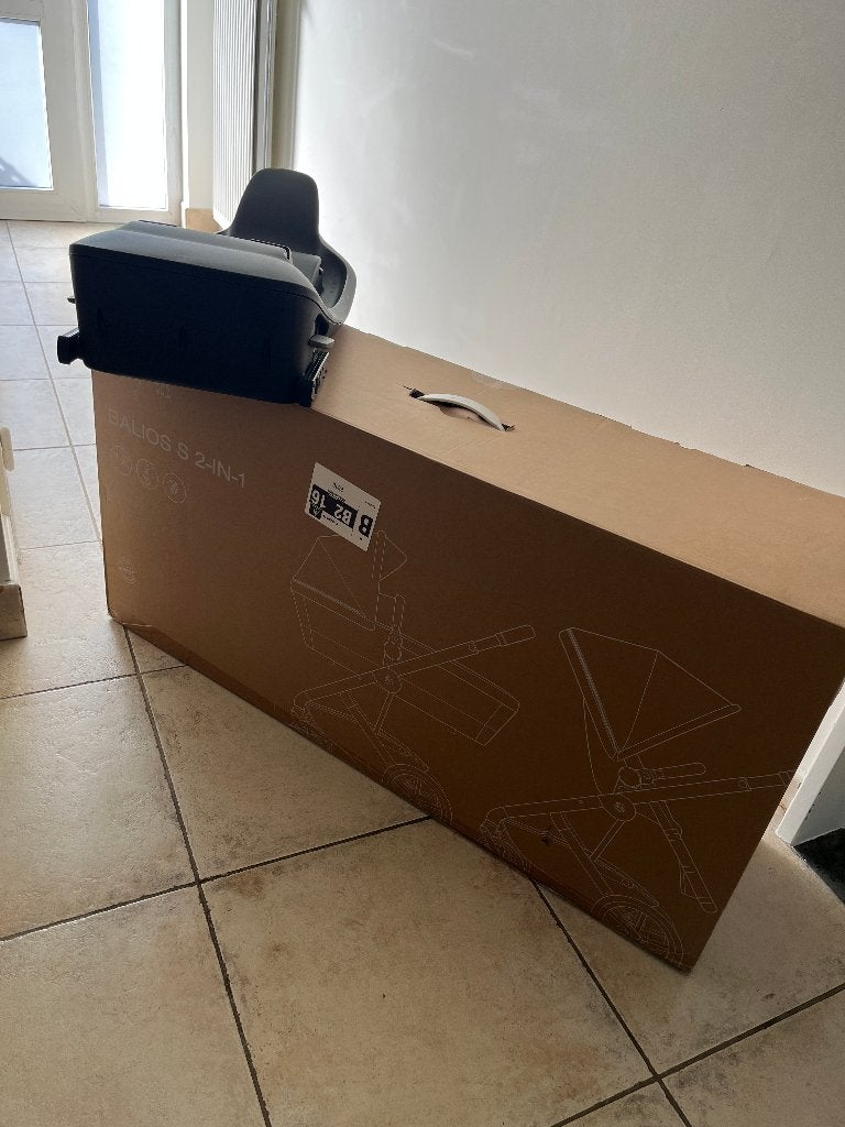 Kinderwagen Cybex Balios + autostoel + isofix + regenhoes, Kinderen en Baby's, Kinderwagens en Combinaties, Zo goed als nieuw