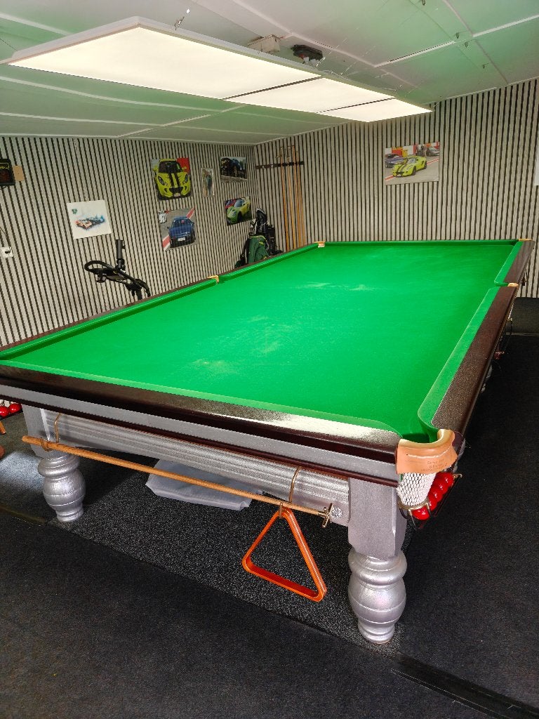 snookertafel met toebehoren, Sport en Fitness, Ophalen, Gebruikt, Snookertafel