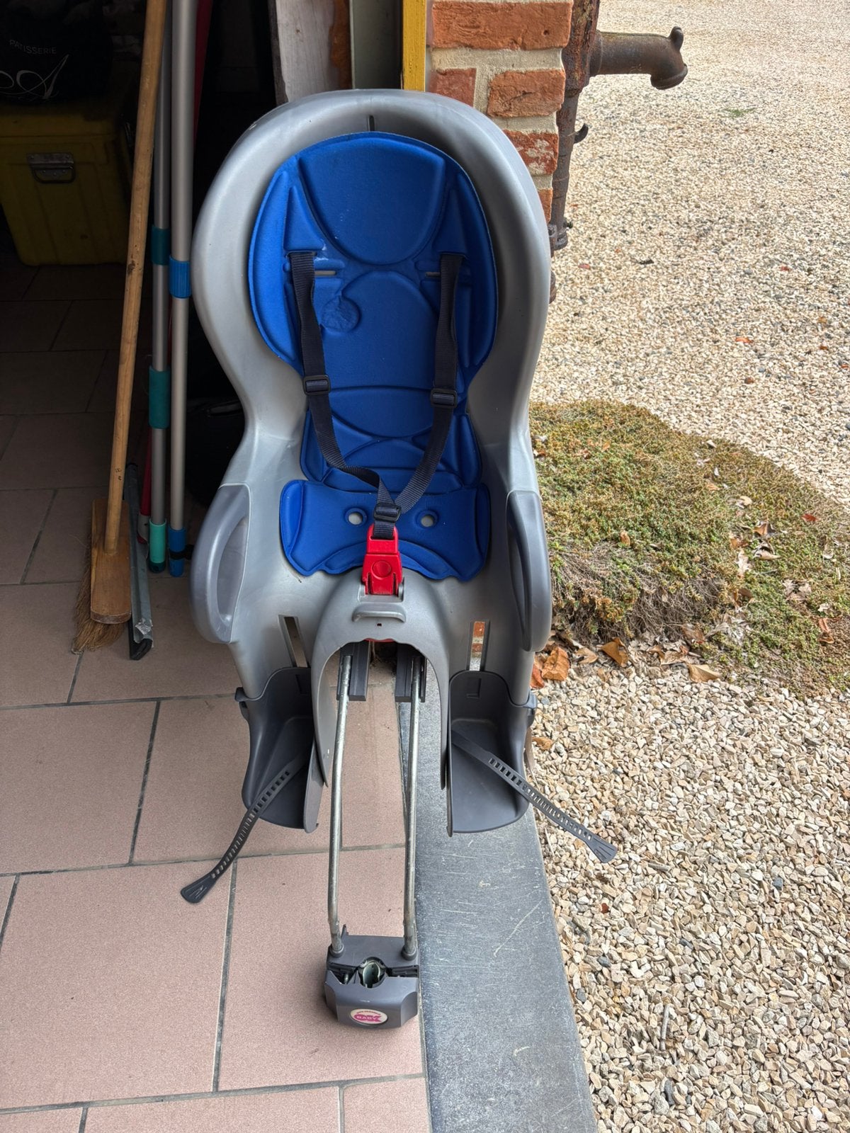 Siège de vélo pour enfant, Enlèvement, Utilisé
