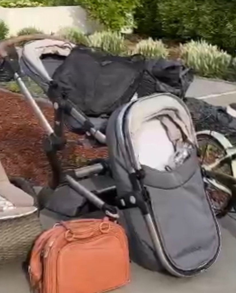 Buggy met draagmand, Enfants & Bébés, Buggys, Enlèvement, Comme neuf, Autres marques