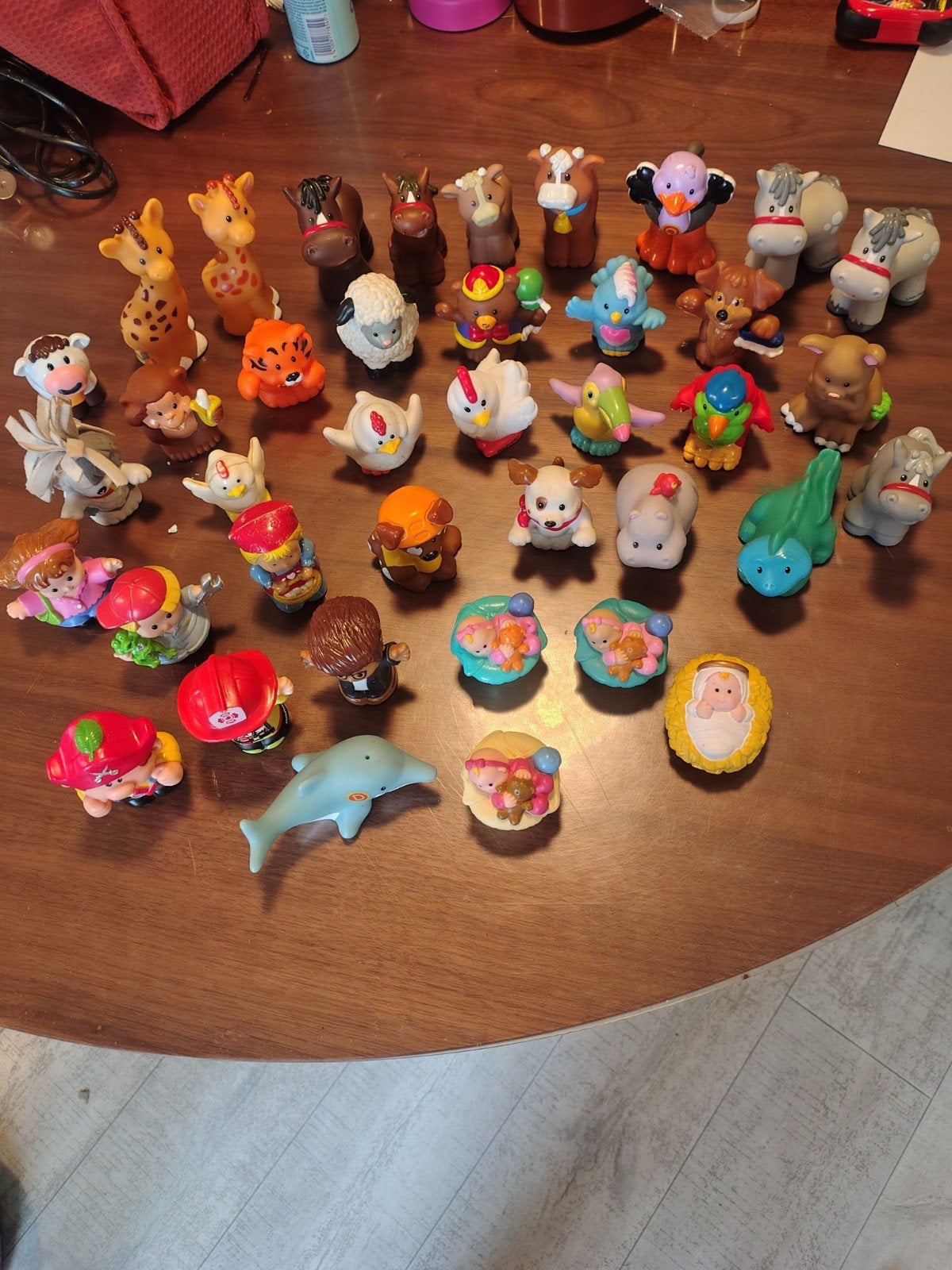 Groot lot Fisher-Price Little People - 39 Figuren, Ophalen of Verzenden, Gebruikt, Overige typen