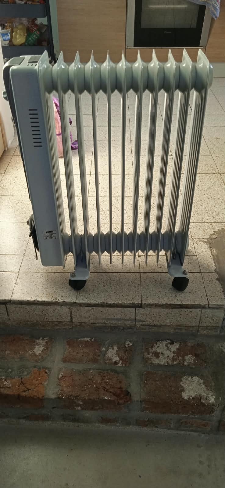 Radiateur bain d'huile Sencys, Ophalen, 30 tot 80 cm, Radiator, Minder dan 60 cm