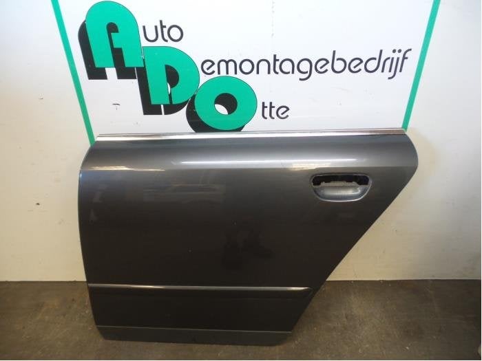 Portière 4portes arrière gauche d'un Audi A4 (A4 01-) (LX7, -, Audi, Utilisé, Porte