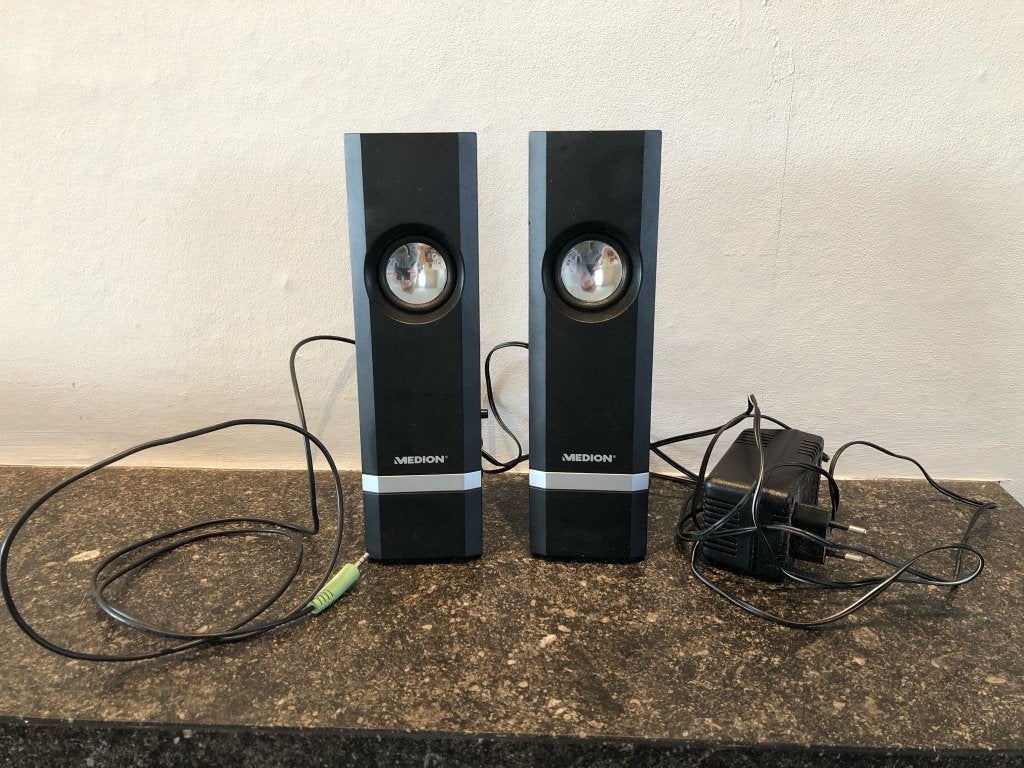 Speakers/boxen, Computers en Software, Pc speakers, Ophalen, Zo goed als nieuw