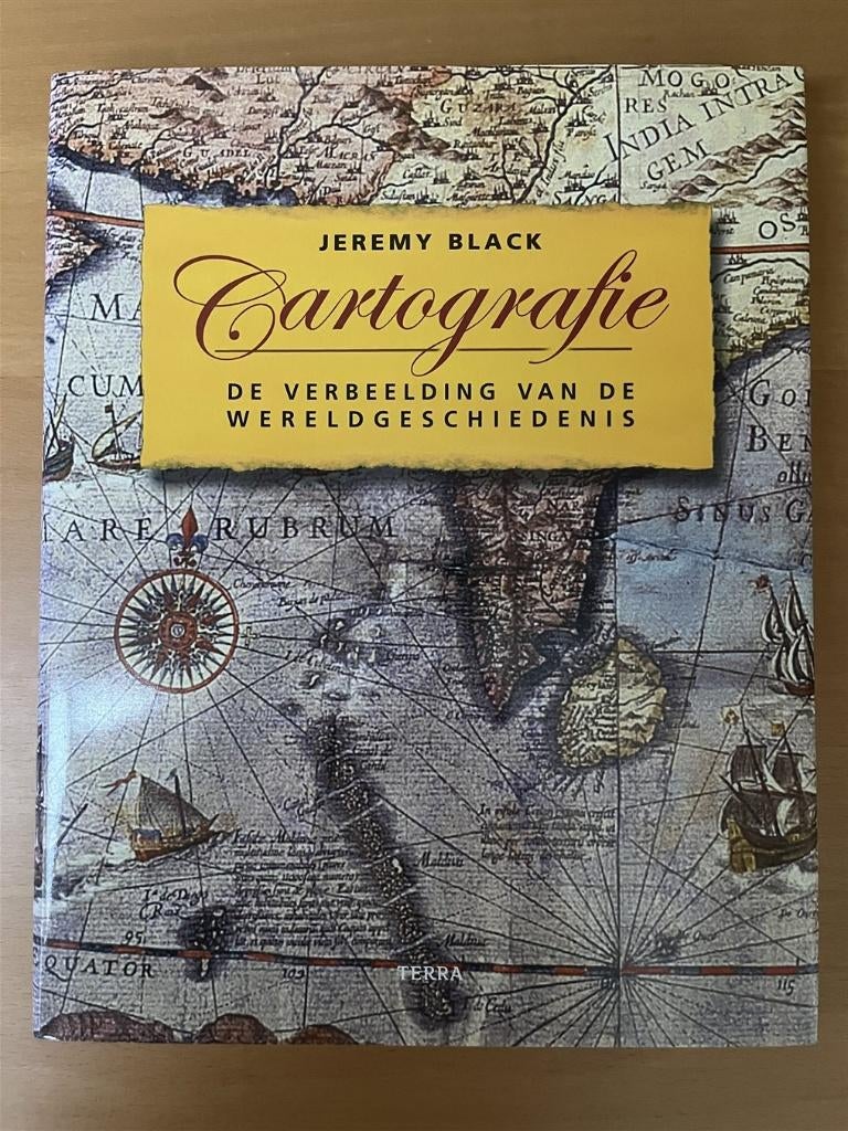 Boek ‘Cartografie’, Overige typen, Ophalen of Verzenden, Zo goed als nieuw, Wereld