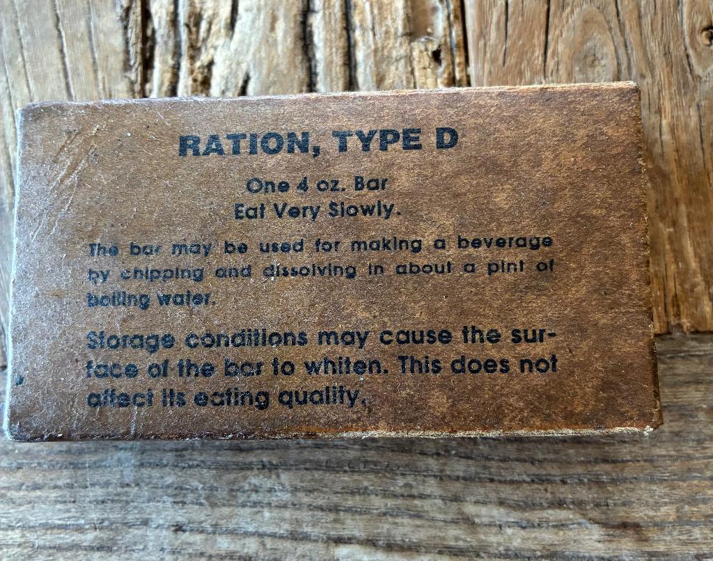 Ration type D us army, Collections, Enlèvement ou Envoi, Armée de terre, Autres types