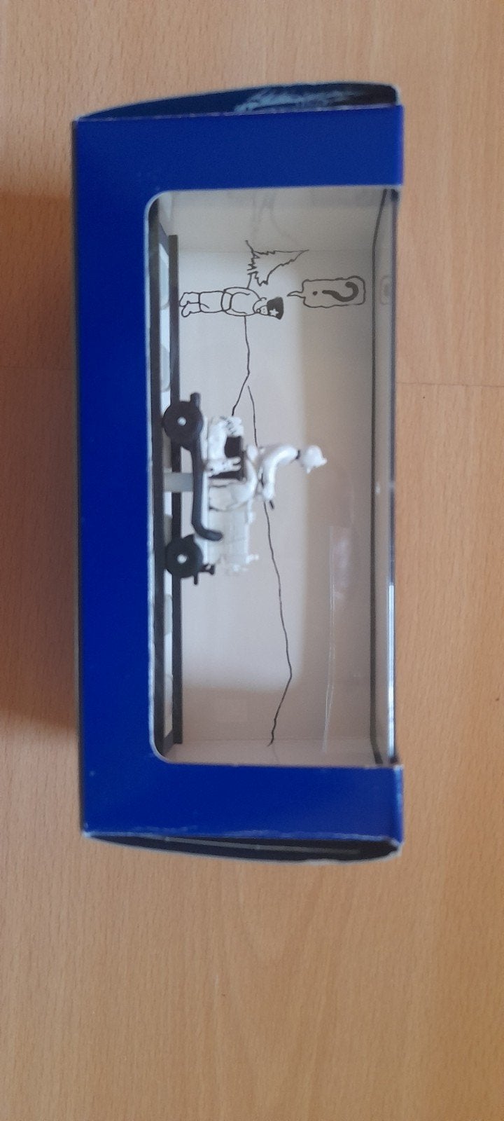 Miniatuurauto Kuifje, de draisine, Ophalen, Zo goed als nieuw