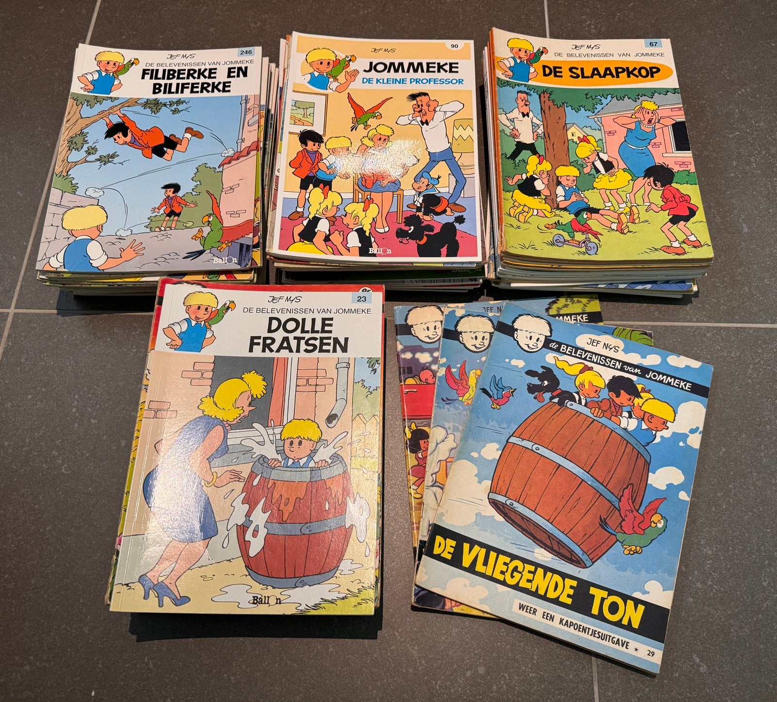 Stripcollectie Jommeke - +80 stuks, Boeken, Stripverhalen, Meerdere stripboeken, Ophalen, Gelezen