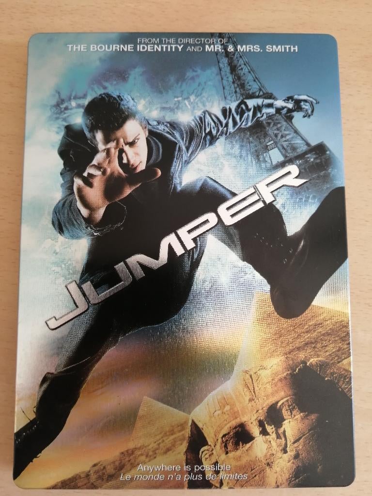 DVD Jumper  2008 ‧ Action/SF ‧ 1h 28m - Coffret Métalique, Verzenden, Zo goed als nieuw, Boxset