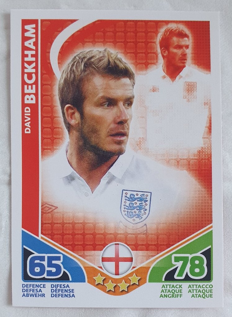 CARD TOPPS MATCH Attax 2019/20 David BECKHAM (UK), Enlèvement ou Envoi, Neuf, Cartes de joueur