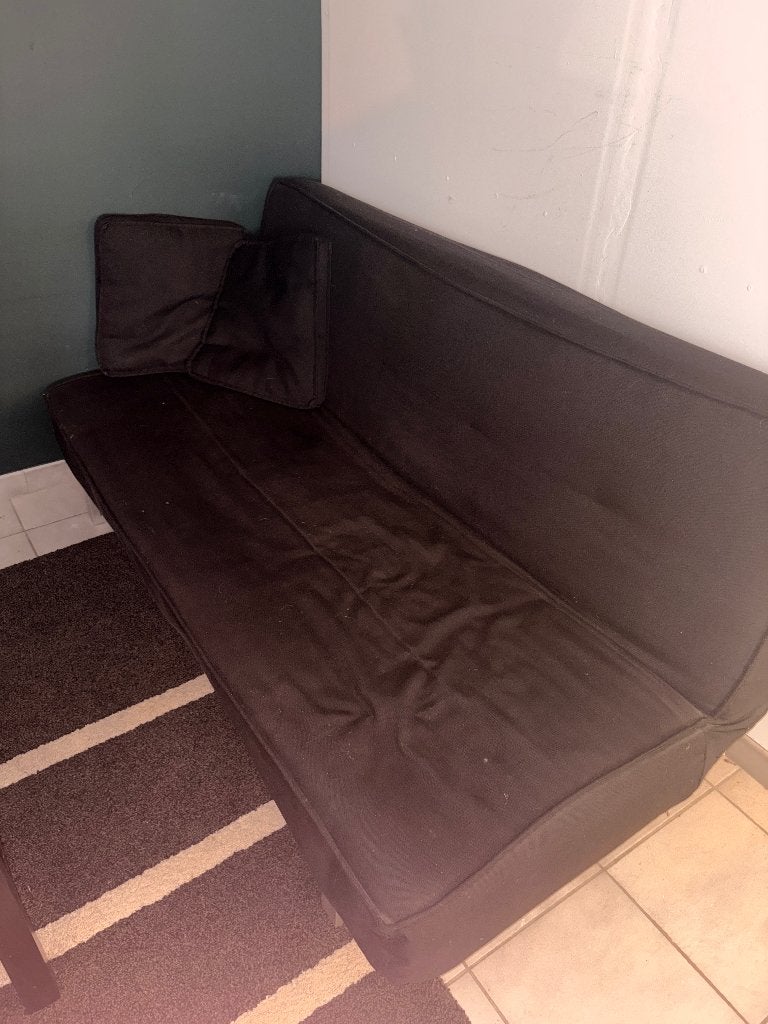 Zetel / zetelbed, Enlèvement, Utilisé, Deux personnes, Noir