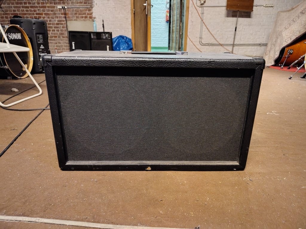 Baffle guitar 120W FAME 2x12, Enlèvement, Utilisé, Guitare, 100 watts ou plus