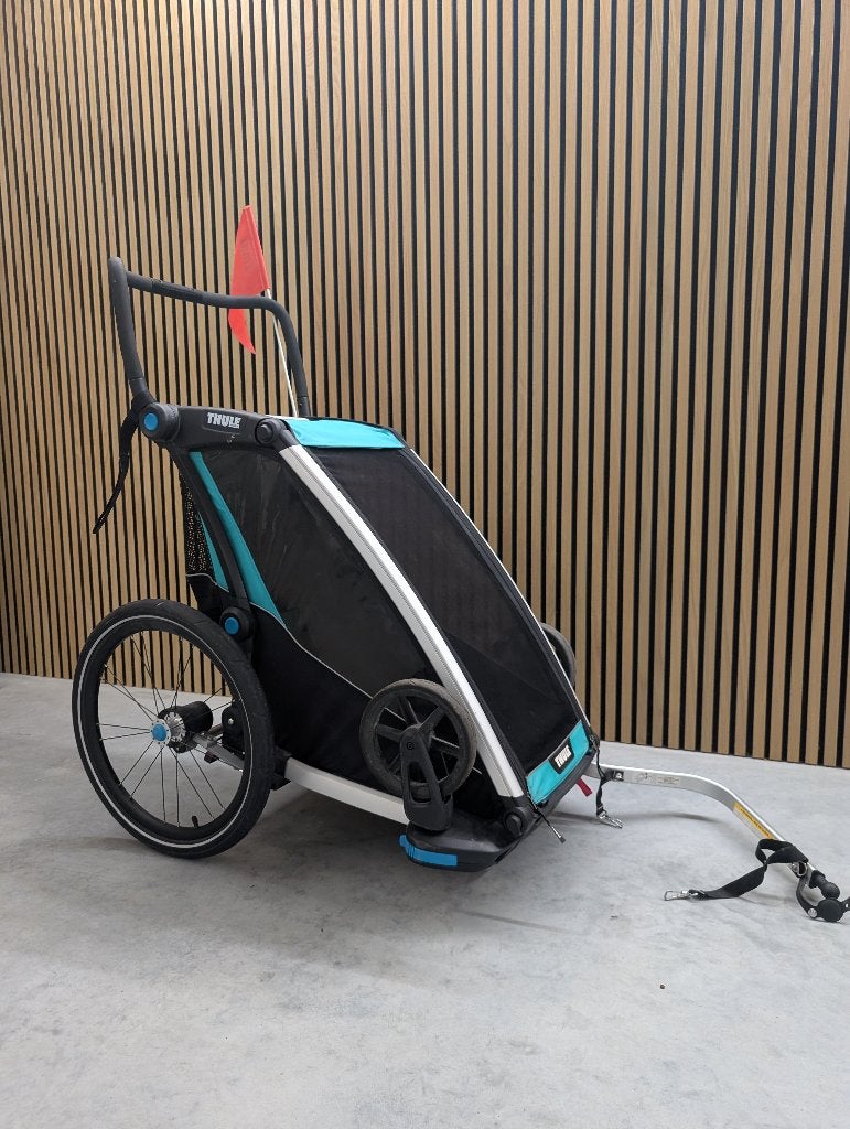 Thule Chariot Lite, Fietsen en Brommers, Ophalen, Gebruikt, Opvouwbaar, Thule