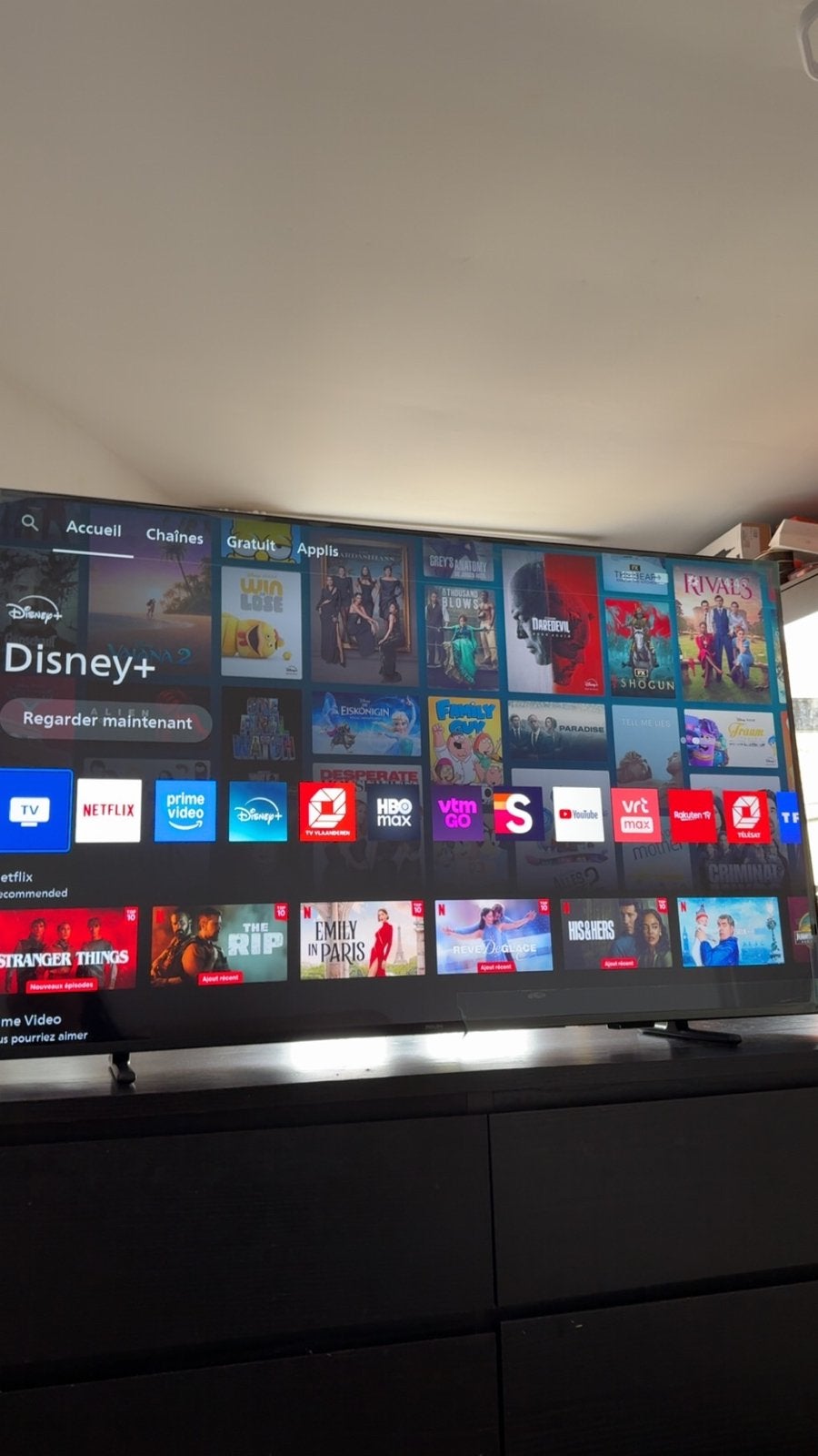 Téléviseur Philips QLED 4K 55"(55PUS7800/12) 2025 Quasi Neuf, TV, Hi-fi & Vidéo, Télévisions, Philips, QLED, Enlèvement ou Envoi