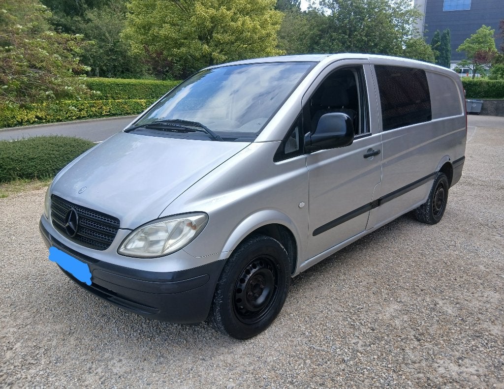 MERCEDES / VITO / 109 CDI / DUBBELE CABINE / A.C / 5 PL, Auto's, Bedrijf, Te koop, 2200 cc, Vito
