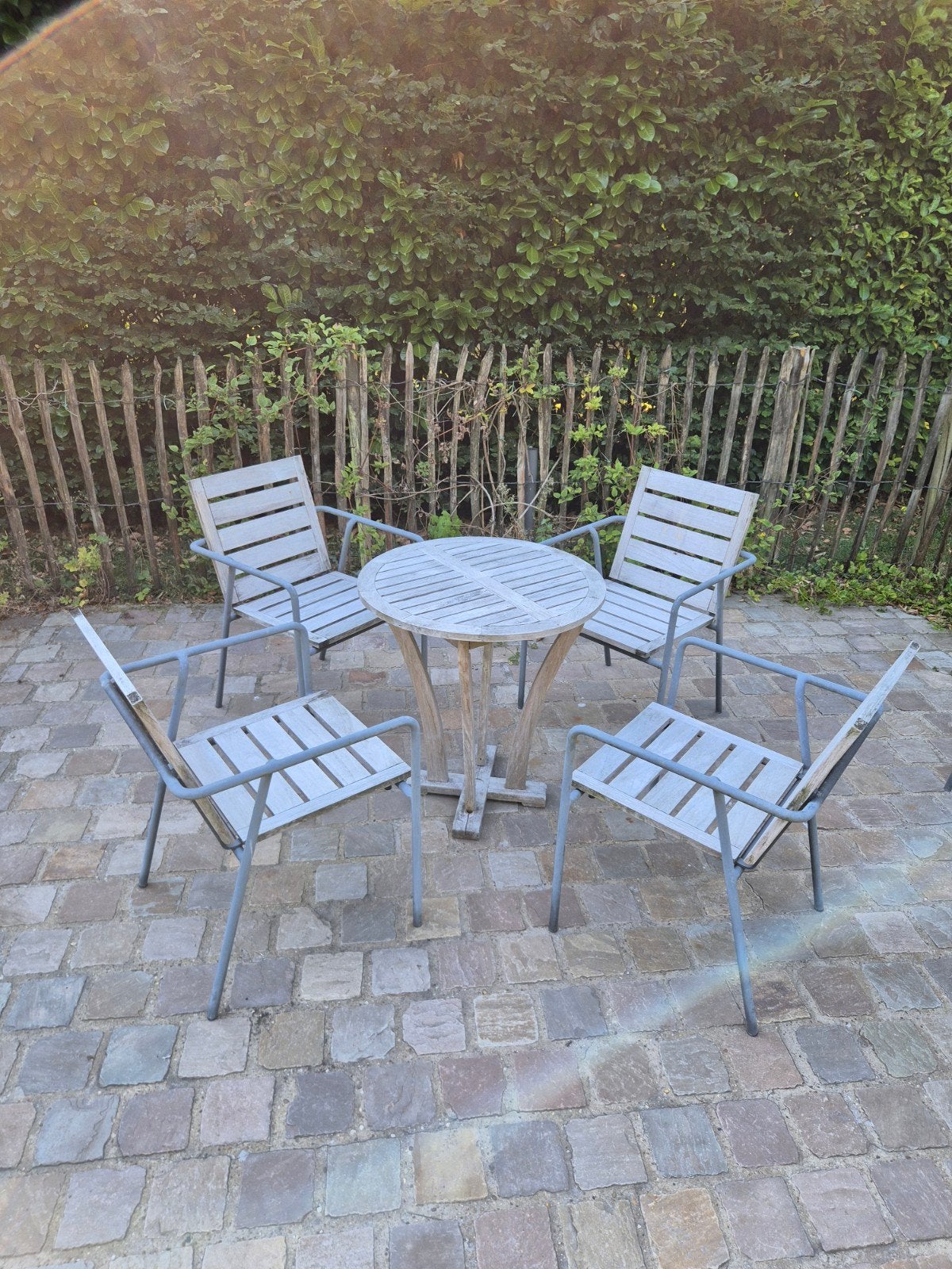 Tuinstoelen + tafel, Ophalen, Tuinset