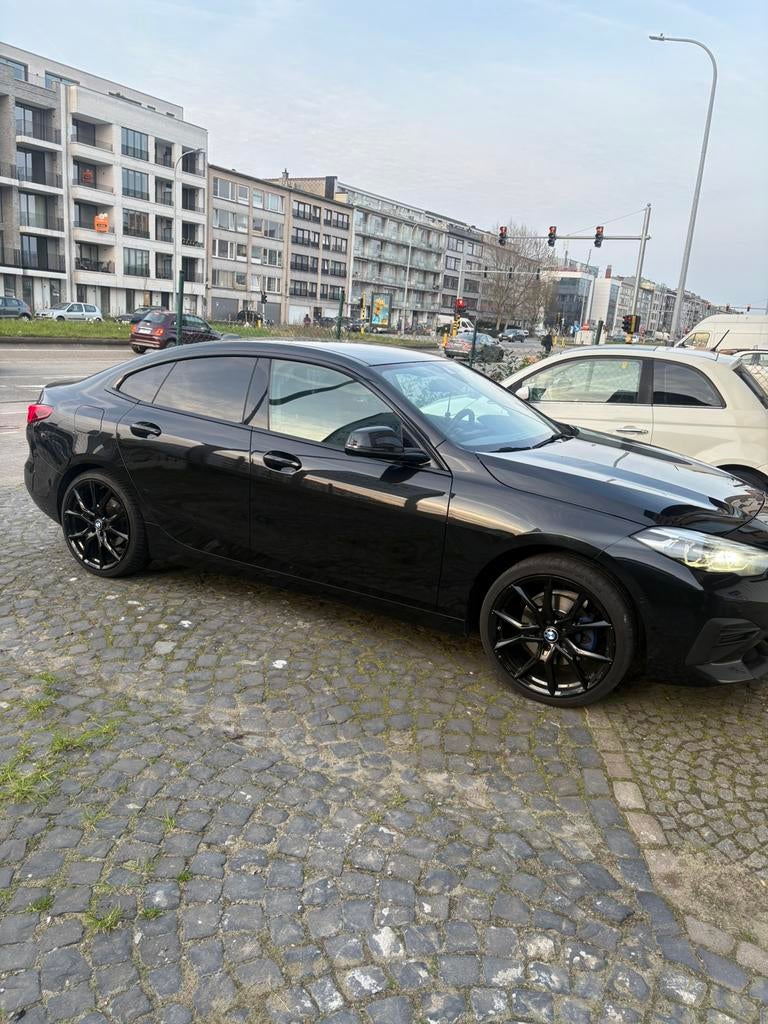 Bmw 218i Crand Coupé, Zwart, Leder, 5 zetels, 5 deurs