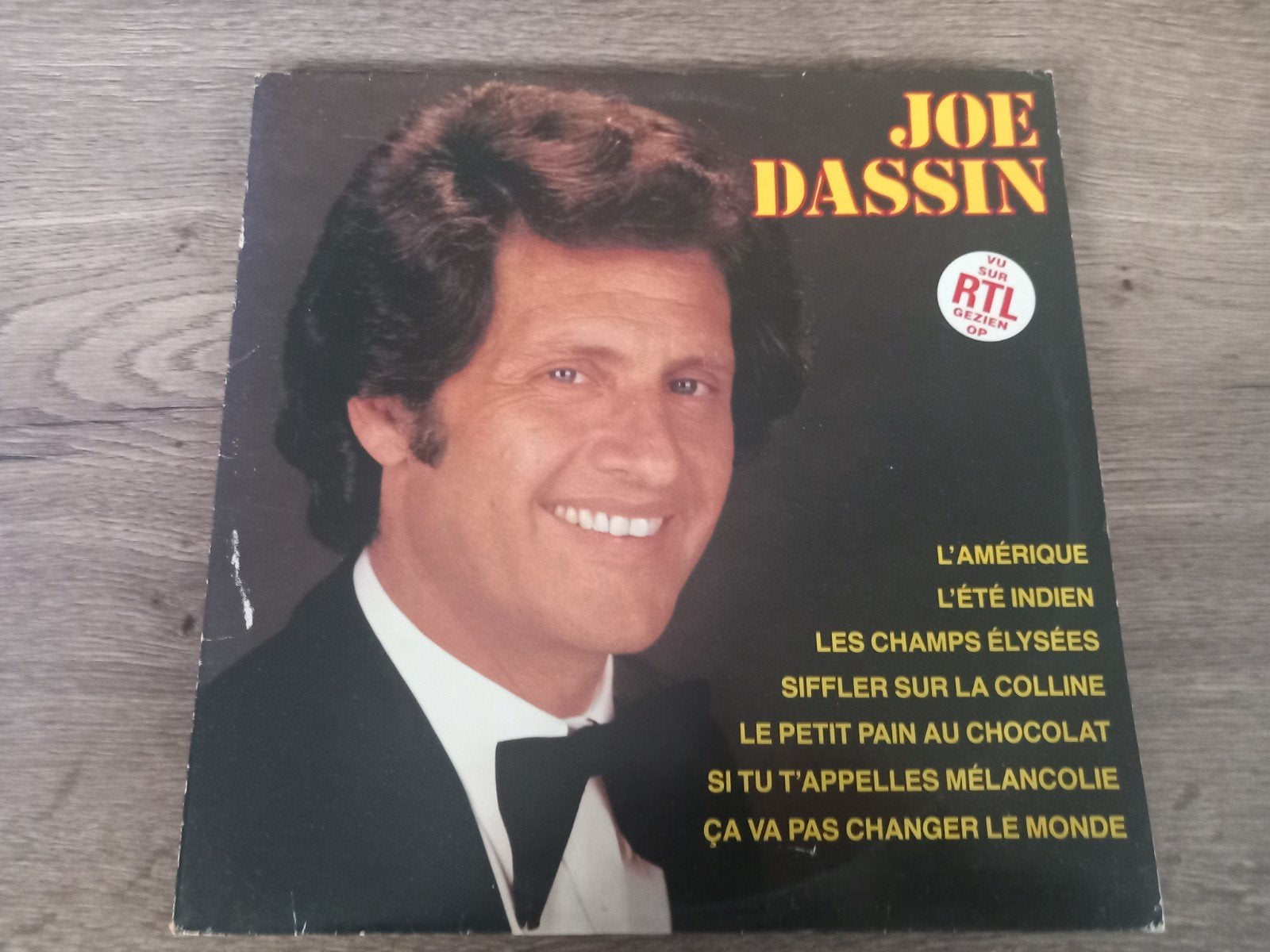 Vinyl LP Joe Dassin Hits Pop Chanson Frans Frankrijk, Ophalen of Verzenden, 12 inch, Pop, LP