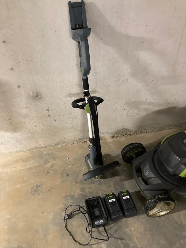Kantenmaaier, Tuin en Terras, Grastrimmers, Ophalen, Gebruikt, Accu