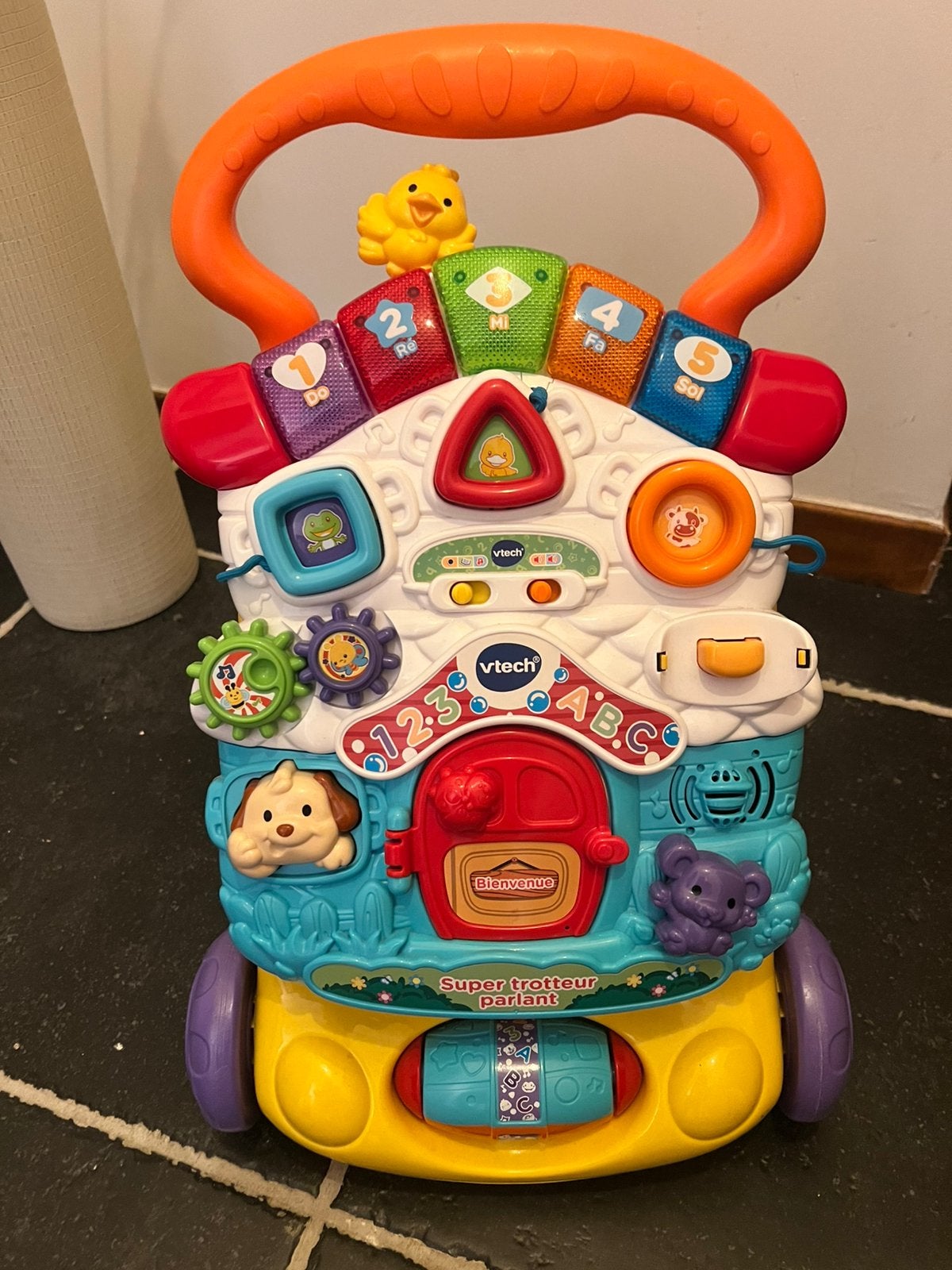 Calèche VTech Super Trotteur parlant, Enlèvement ou Envoi, Comme neuf