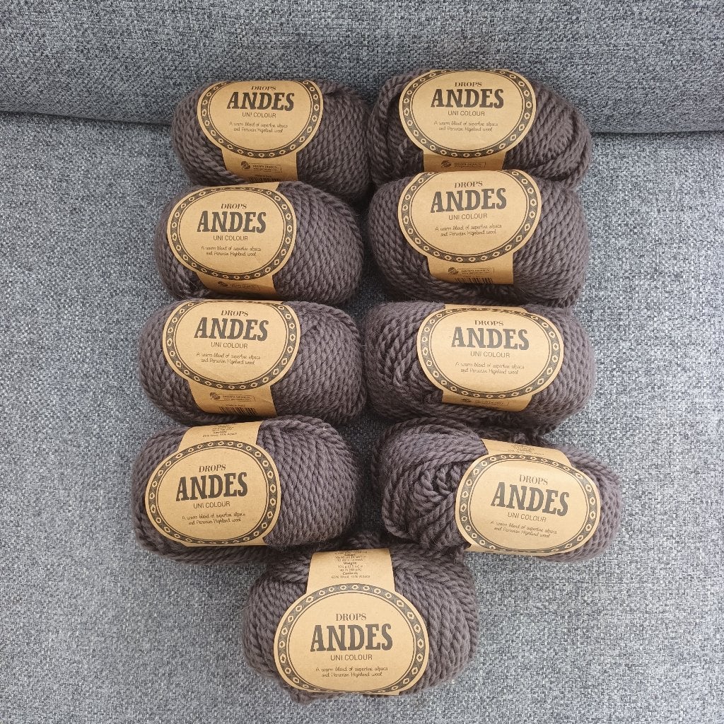 Breiwol DROPS ANDES NIEUW, Hobby en Vrije tijd, Breien en Haken, Ophalen of Verzenden, Nieuw, Breien, Wol of Garen