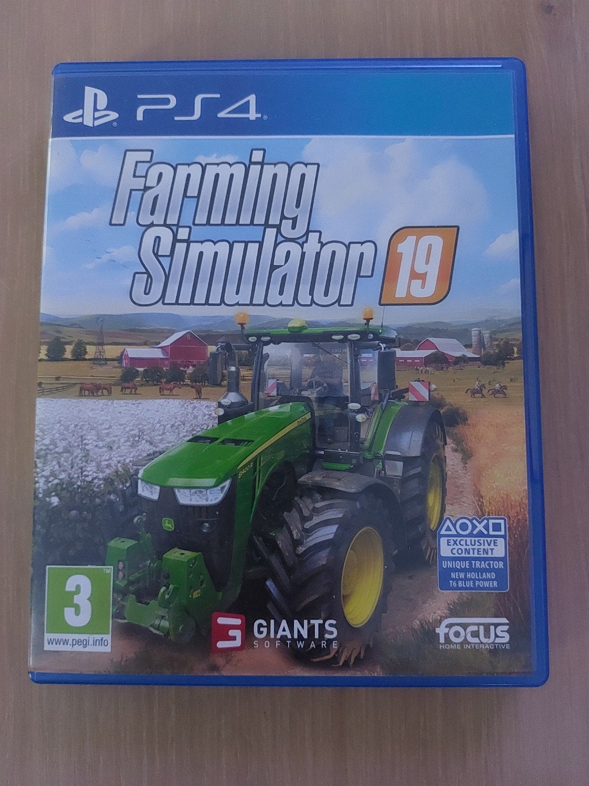 Farming Simulator 19, Enlèvement, À partir de 3 ans