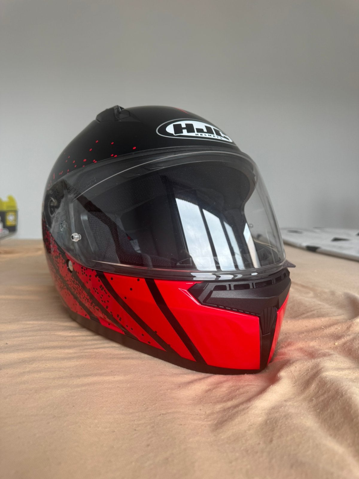 Hjc motor helm maat M, Motoren, Kleding | Motorhelmen, Ophalen of Verzenden, M, HJC
