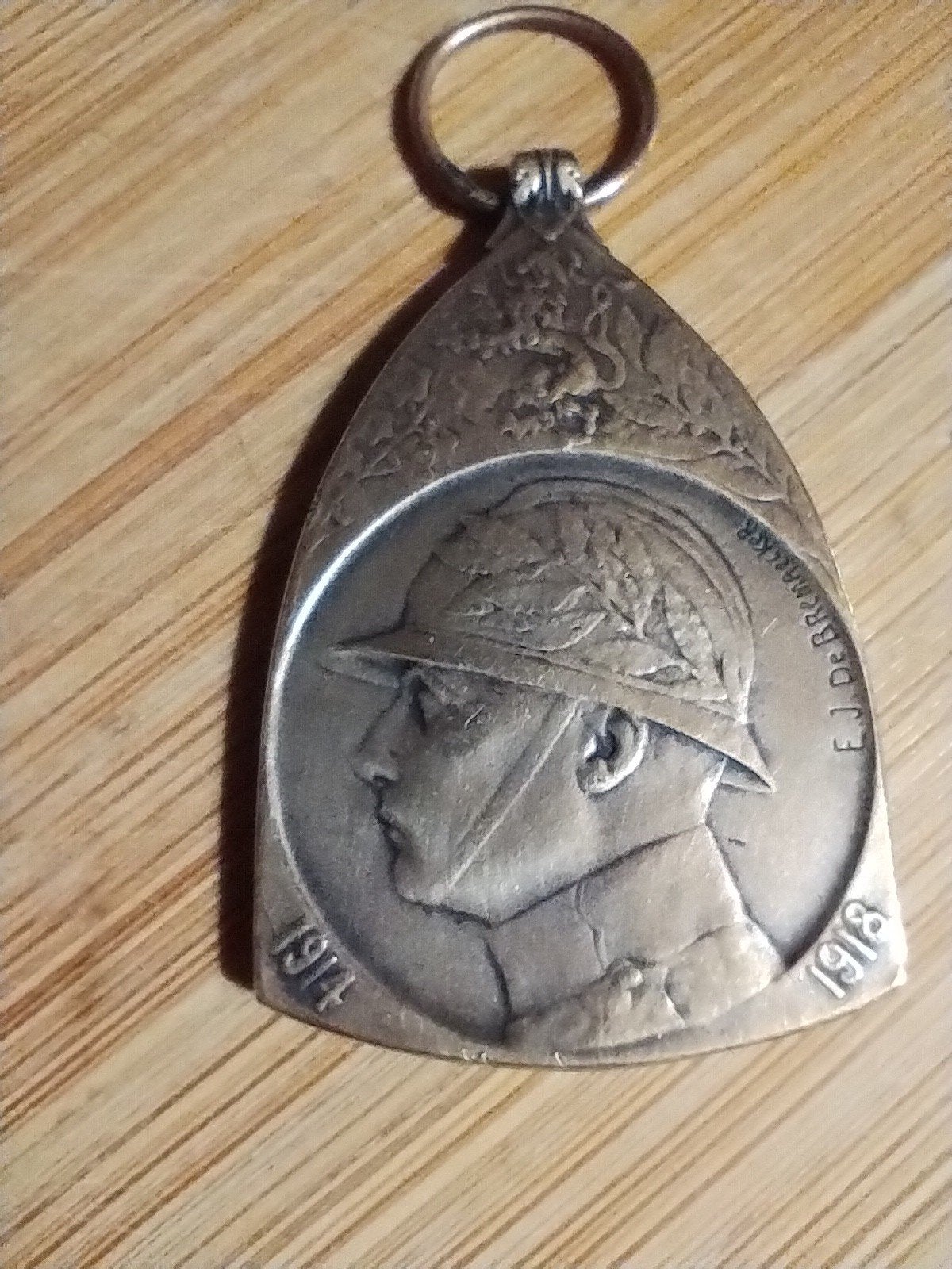 herdenkingsmedaille WO1, Ophalen of Verzenden, Brons
