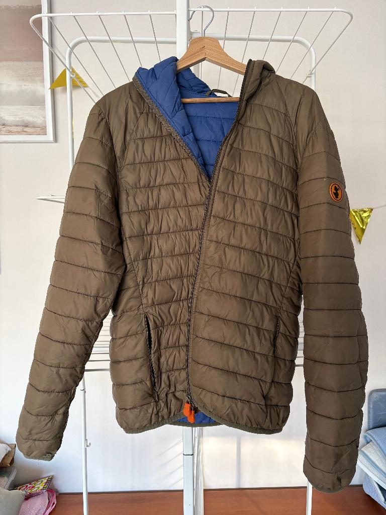 Veste doudounne légère mi saison, Ophalen, Save the duck, Beige, Maat 56/58 (XL)
