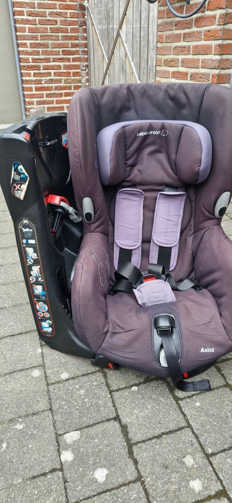 autostoel bebe confort axiss draaibaar, Kinderen en Baby's, Autostoeltjes, Ophalen, 9 t/m 18 kg, Verstelbare rugleuning, Autogordel