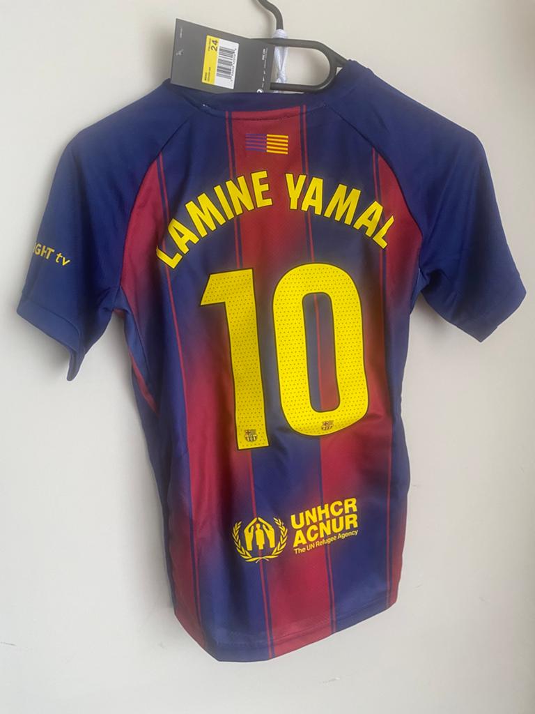 FC Barcelona thuisshirt voor kinderen, Taille XS ou plus petite, Enlèvement ou Envoi, Neuf, Set