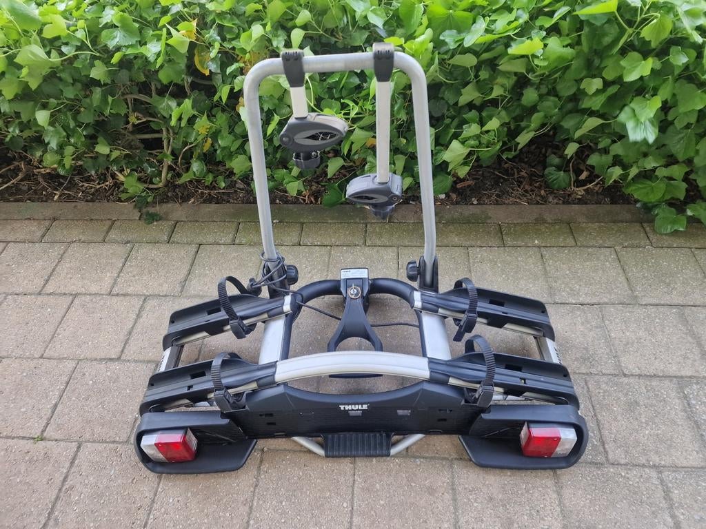 Fietsdrager thule op trekhaak, Ophalen