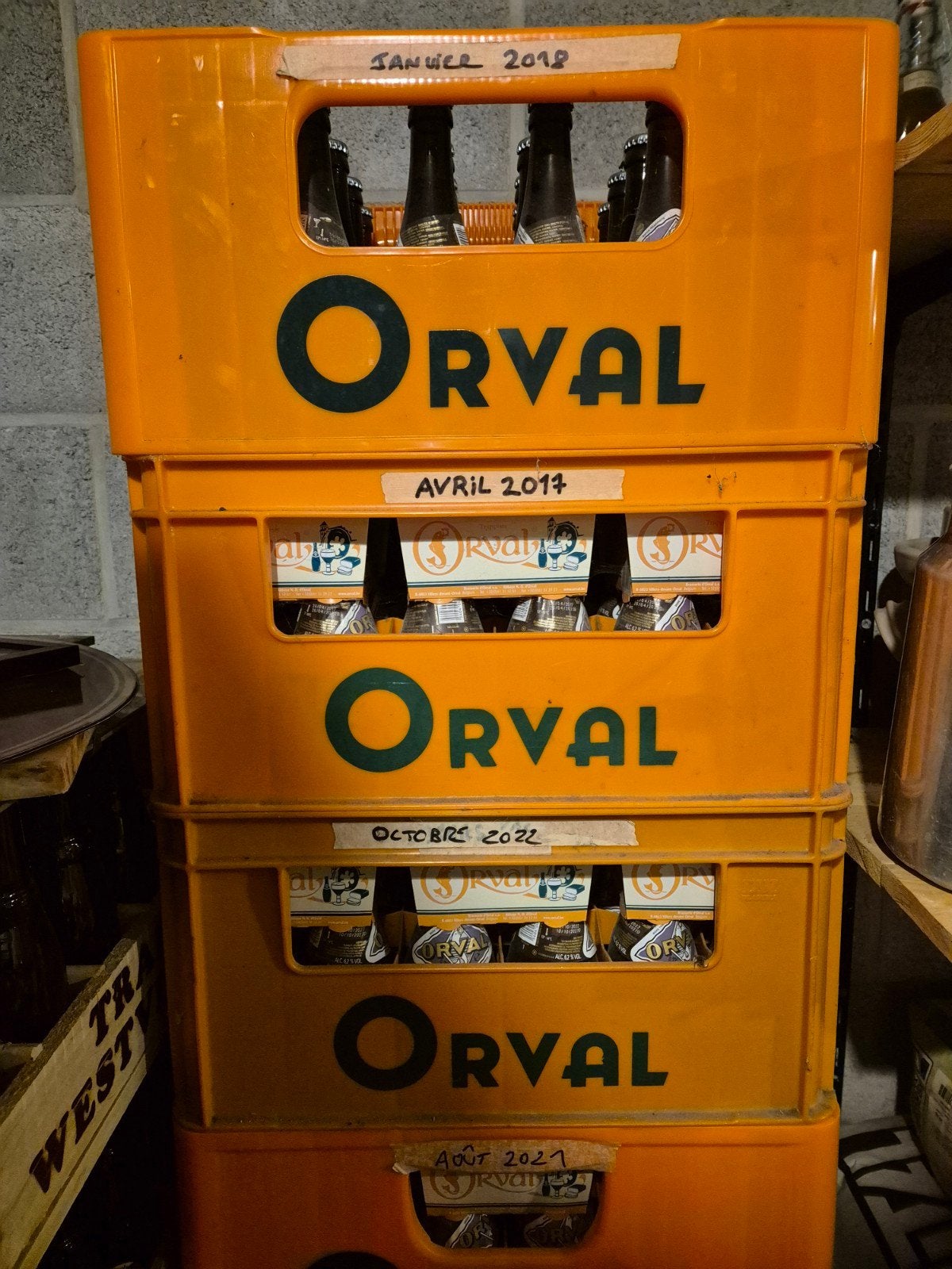 Vieille Orval - Orval Vieux, Ophalen