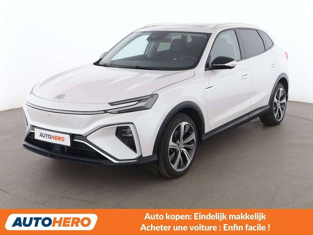 MG Marvel R electric drive 132 kW Luxury (bj 2022), Auto's, MG, Automaat, Wit, Leder, Elektrisch