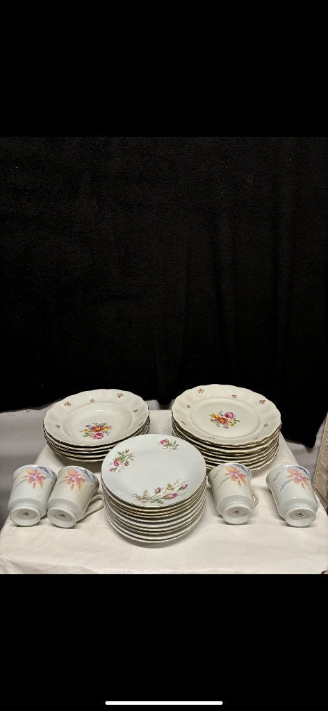 Service 28 pièces porcelaine - Königszelt / Bavaria, Enlèvement