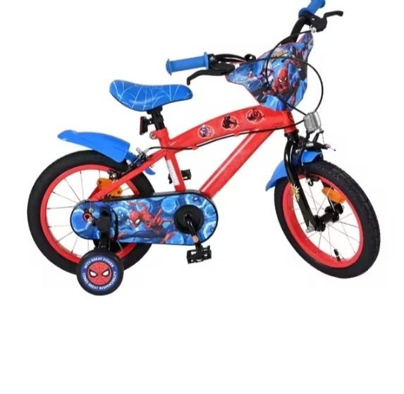 Vélo enfant, Frein à tambour, Comme neuf, Enlèvement, Spiderman