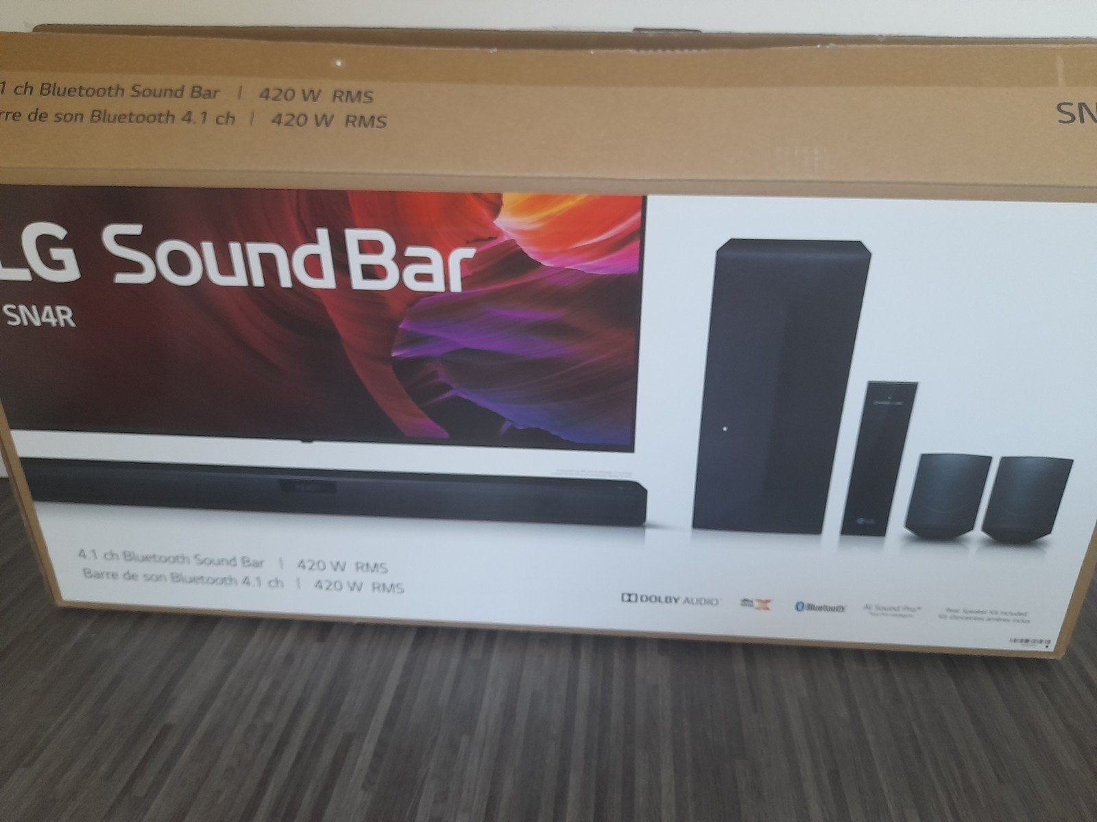 Lg Sound Bar, Ophalen, Nieuw, 120 watt of meer