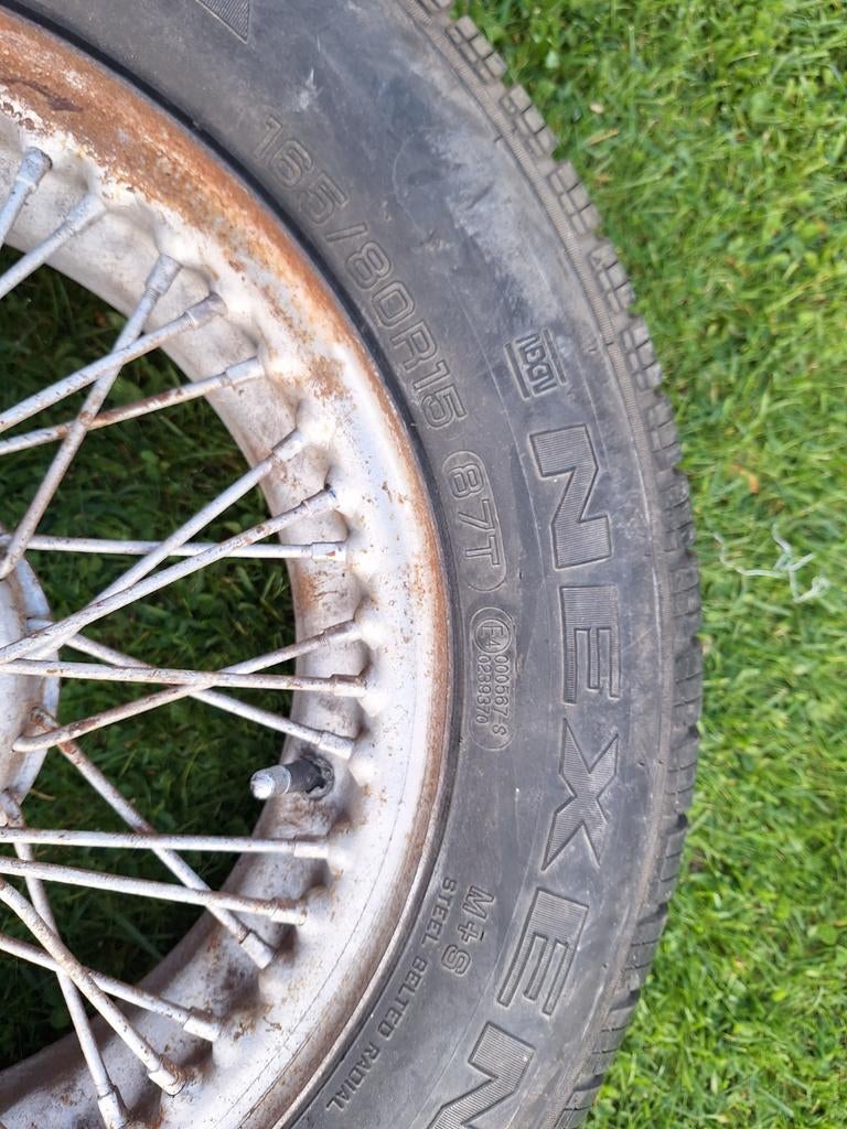 Spaakwielen, Auto-onderdelen, Ophalen