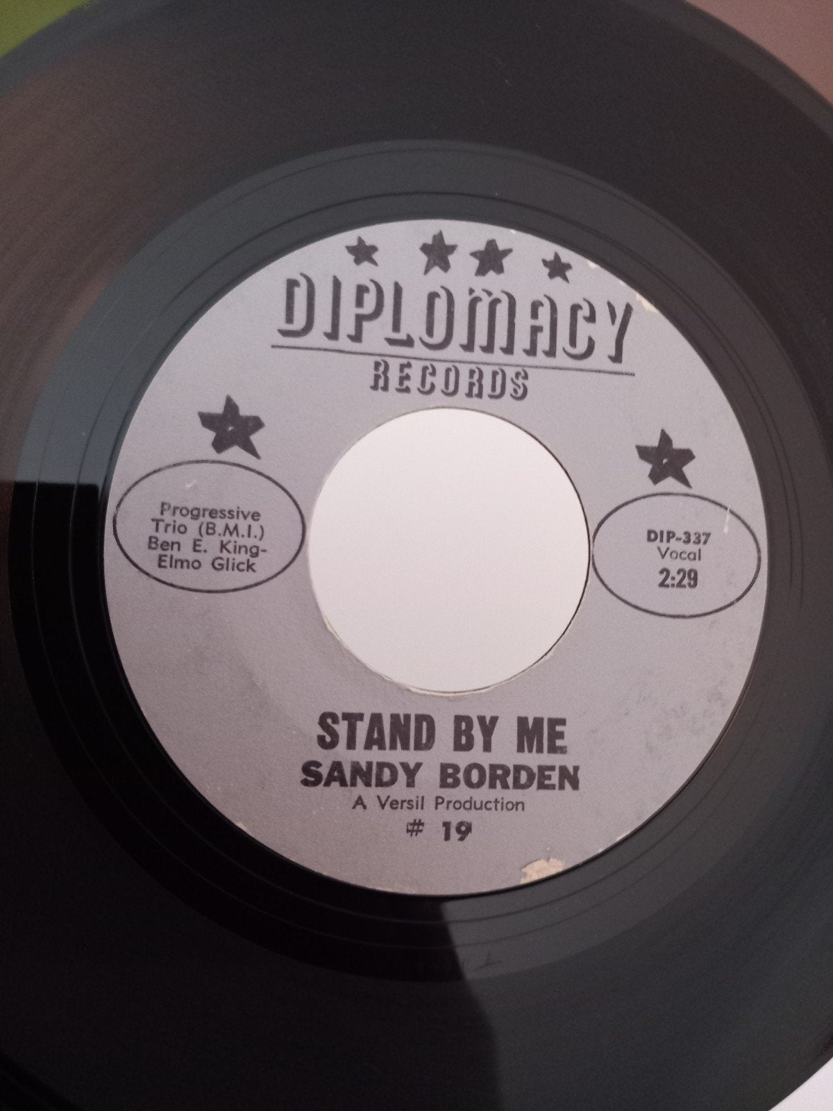 SANDY BORDEN. STAND BY ME. 60S USA 45T