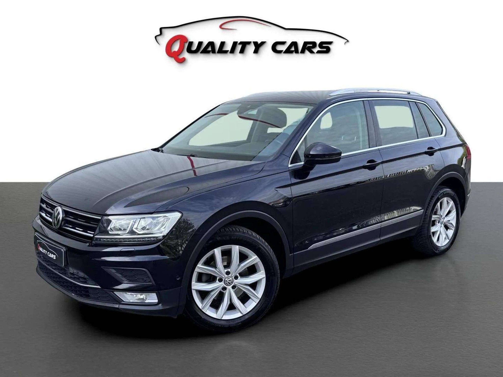 Volkswagen Tiguan 2.0 SCR TDI Highline | DSG | AUTOMAAT | 4X, Autos, Phares entièrement LED, 110 kW, Entreprise, Carnet d'entretien