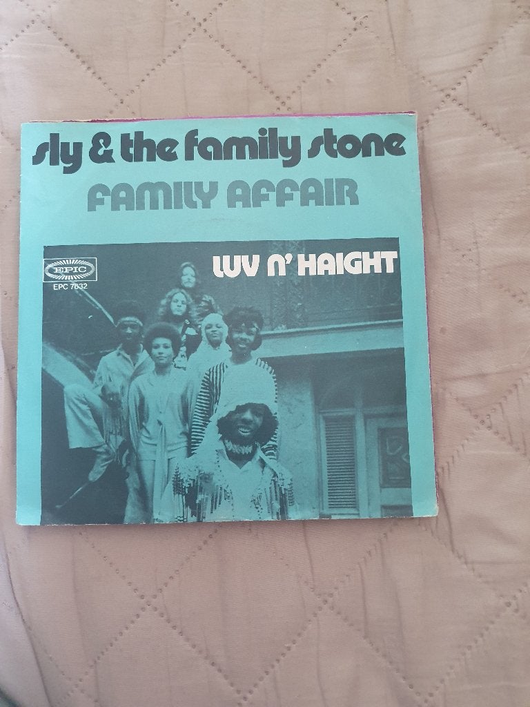 S - Sly & The Family Stone – Family Affair - 1971, 7 inch, Comme neuf, EP, R&B et Soul