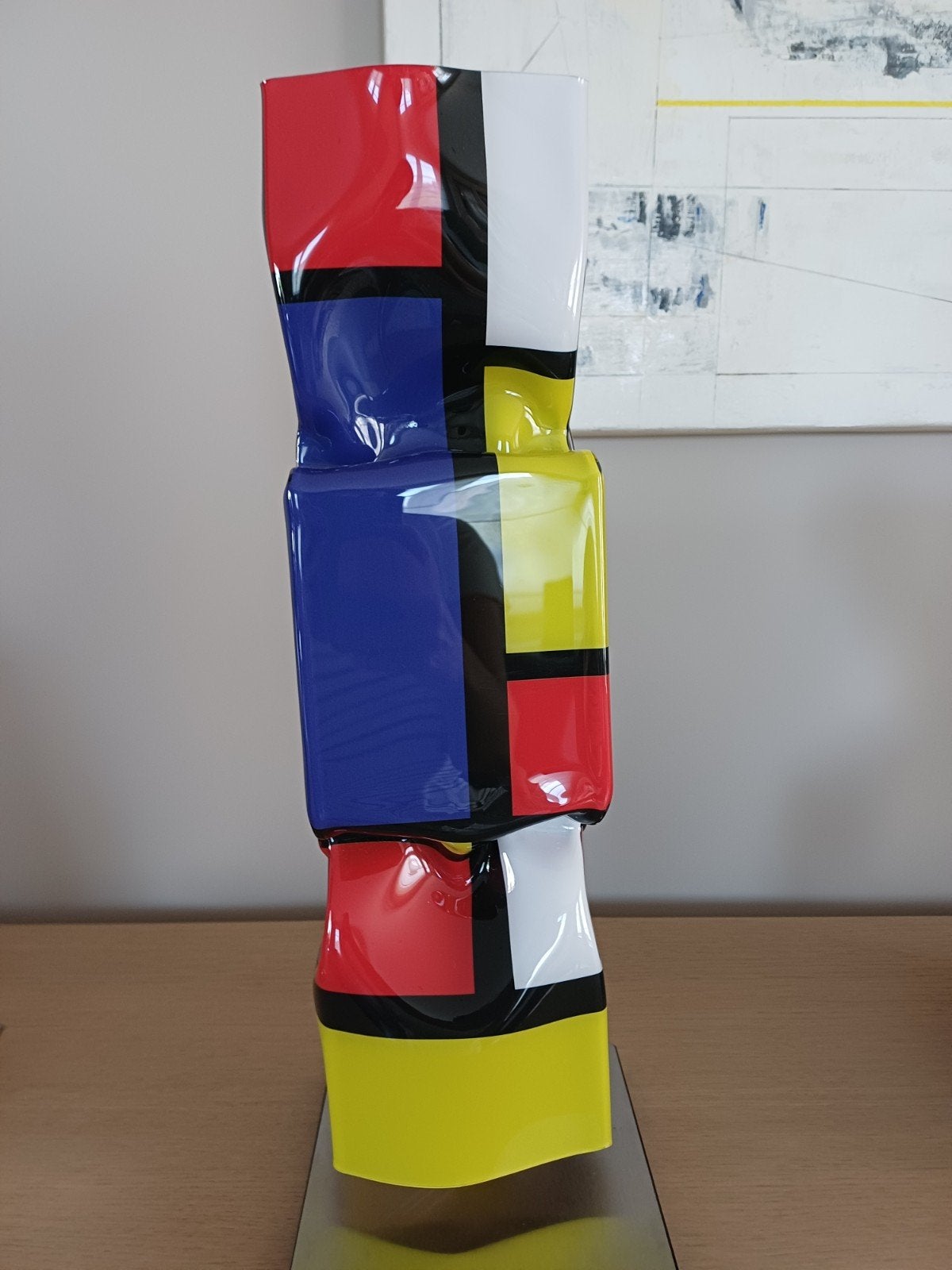 Homage to Piet Mondriaan, groot formaat, Ophalen