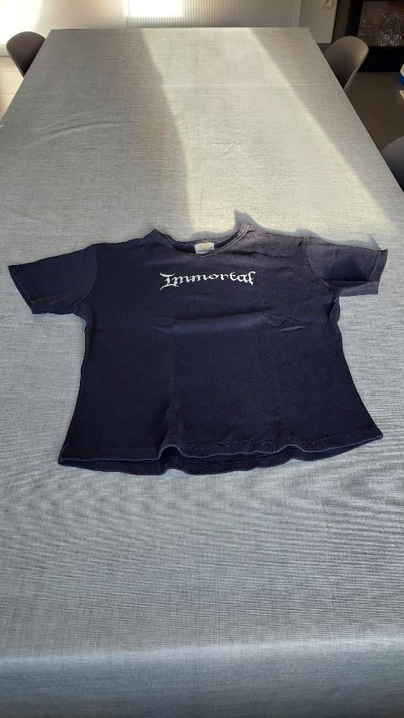 T-Shirt Metal Groupe IMMORTAL Femme taille L, Sans marque, Ophalen, Gedragen