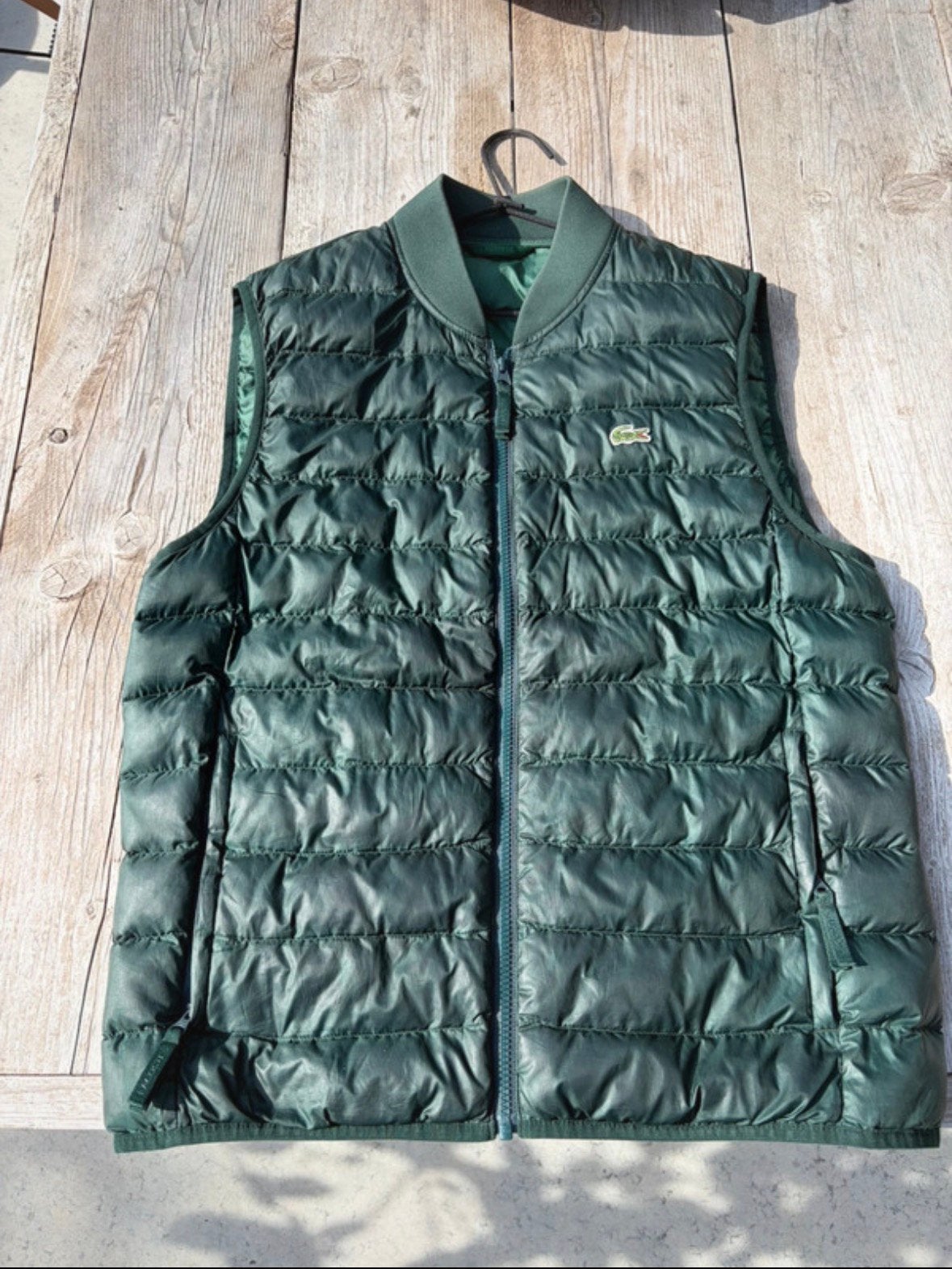 Lacoste bodywwarmer, Ophalen of Verzenden, Zo goed als nieuw, Groen