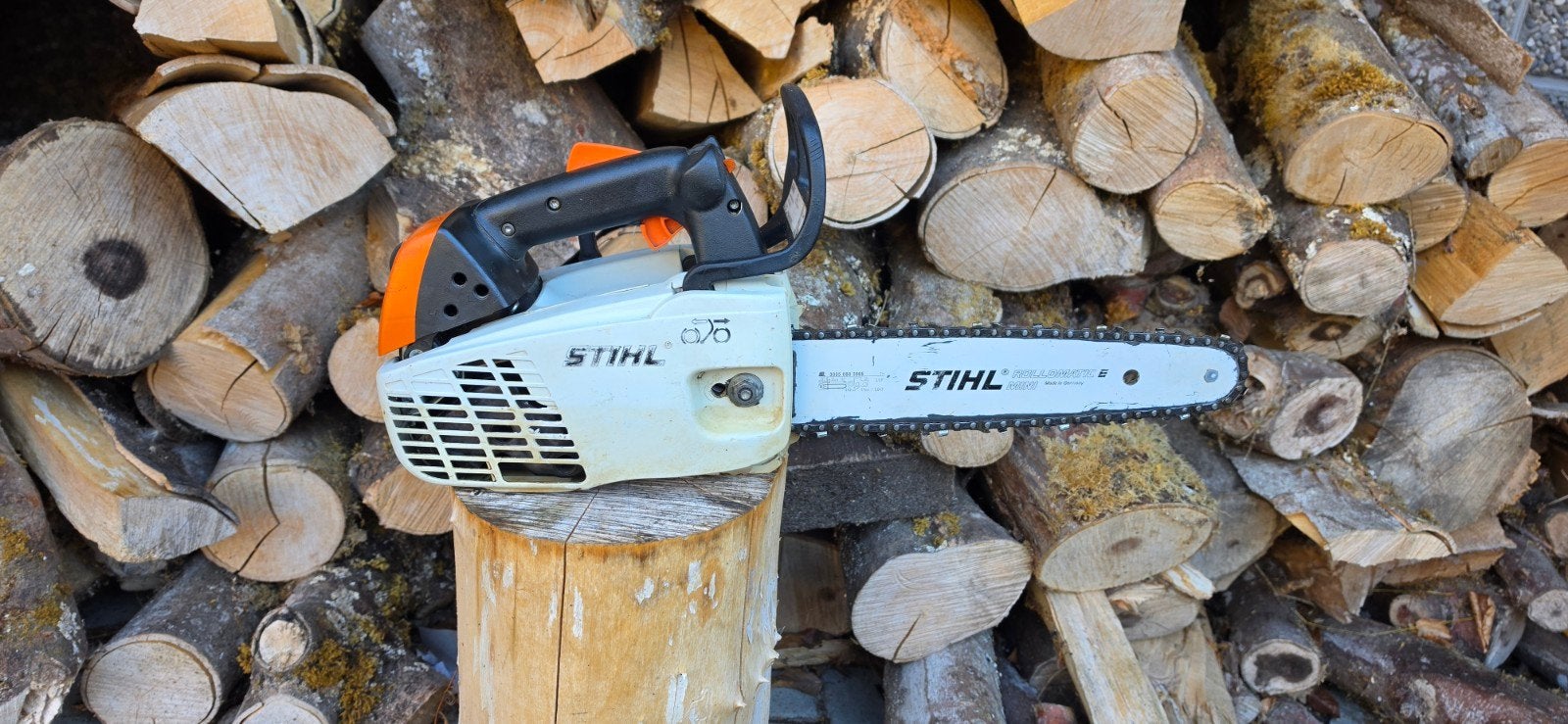 À VENDRE – STIHL MS 193 T – ENTRETIEN COMPLET, Jardin & Terrasse, Enlèvement